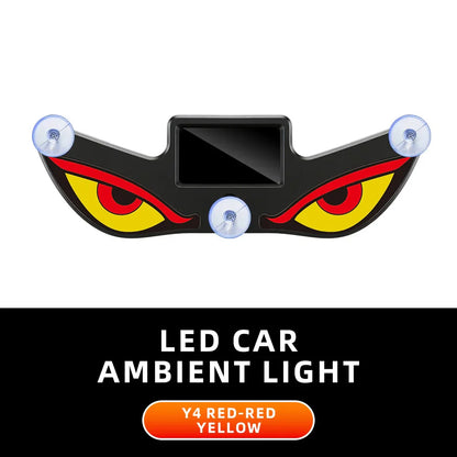 Devil's Eye Car Window Light | Solar and USB-C Rechargeable Warning Lamp