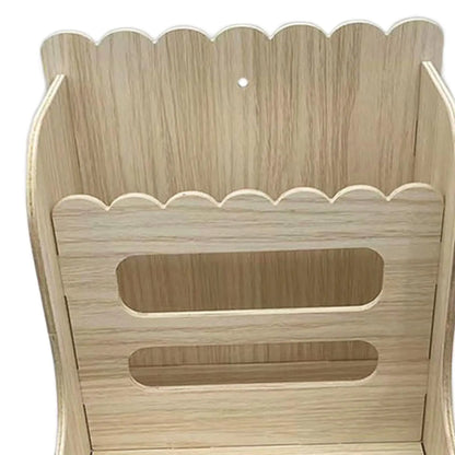 Rabbit Wooden Hay Rack Small Animals Grass Holder Multipurpose Guinea Pigs Food Dispenser for Small Pets Chinchilla Hedgehog