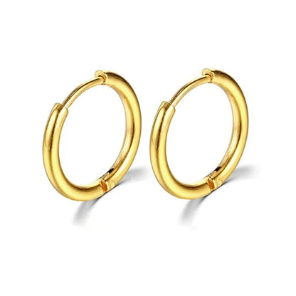 316L Stainless Steel Small Hoop Earrings | 2/8Pcs Cartilage Tragus Conch Jewelry