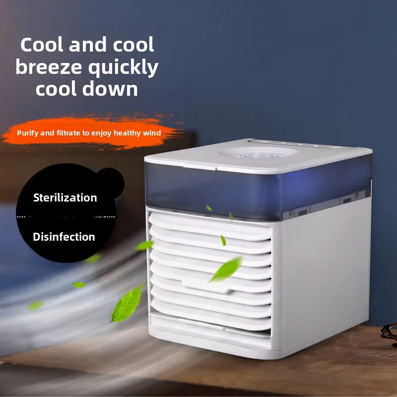 Pet Air Conditioner Cooling Artifact Small Mini Household Dog Cat Rabbit Fan Cooling Puppy Special Summer Pet Products