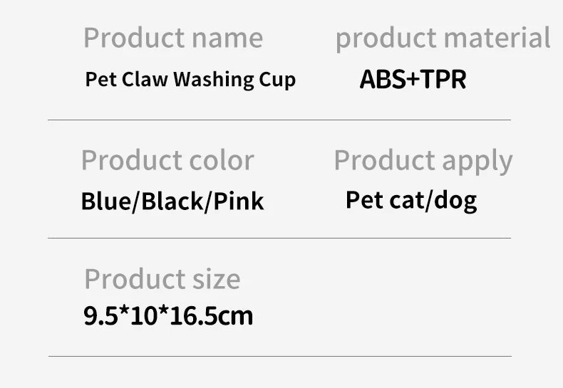 Pet Foot Washing Machine Electric Pet Paw Cleaner Automatic Dog Quick Cleaner Pet Paw Portable Low Noise Waterproof Foot Cup