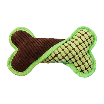 Plush Squeaky Bones Toys, Suitable for Small, Medium and Large Dogs, Stuffed Toys, Puppy Birthday Gifts