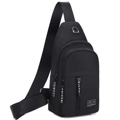 Men Shoulder Chest Bag | Travel Crossbody Sling Pack