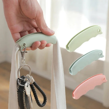 Shopping Bag Holder with Padded Handles | Non-Slip Silicone Hand Protection for Groceries