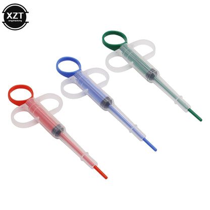 Pet Medicine Syringe Tablet Pill Gun Piller Push Dispenser Medicine Water Milk Syringe Dog Cat Puppy Feeder Kit