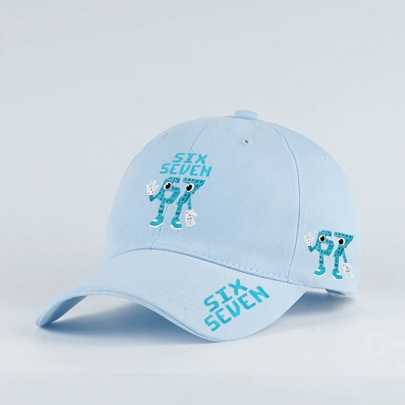 Retro '67 Cartoon Print Baseball Cap | Adjustable Unisex Streetwear