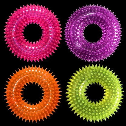 Dog toy sound balls are suitable for pets to resist biting, squeezing, chewing, gripping, and grinding their teeth