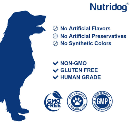 Flea & Tick Chews For Dog with Garlic Flaxseed | Skin Health Support & Bites Prevention - Chicken flavor 120 Soft Chews