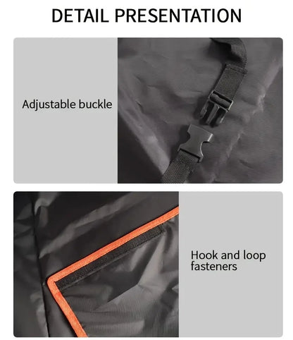 Durable Polyester Auto Trunk Mat for Pets - Non-Slip, Scratch-Resistant, Easy-Clean Mat for SUVs and Cars, Pet Safety Mat