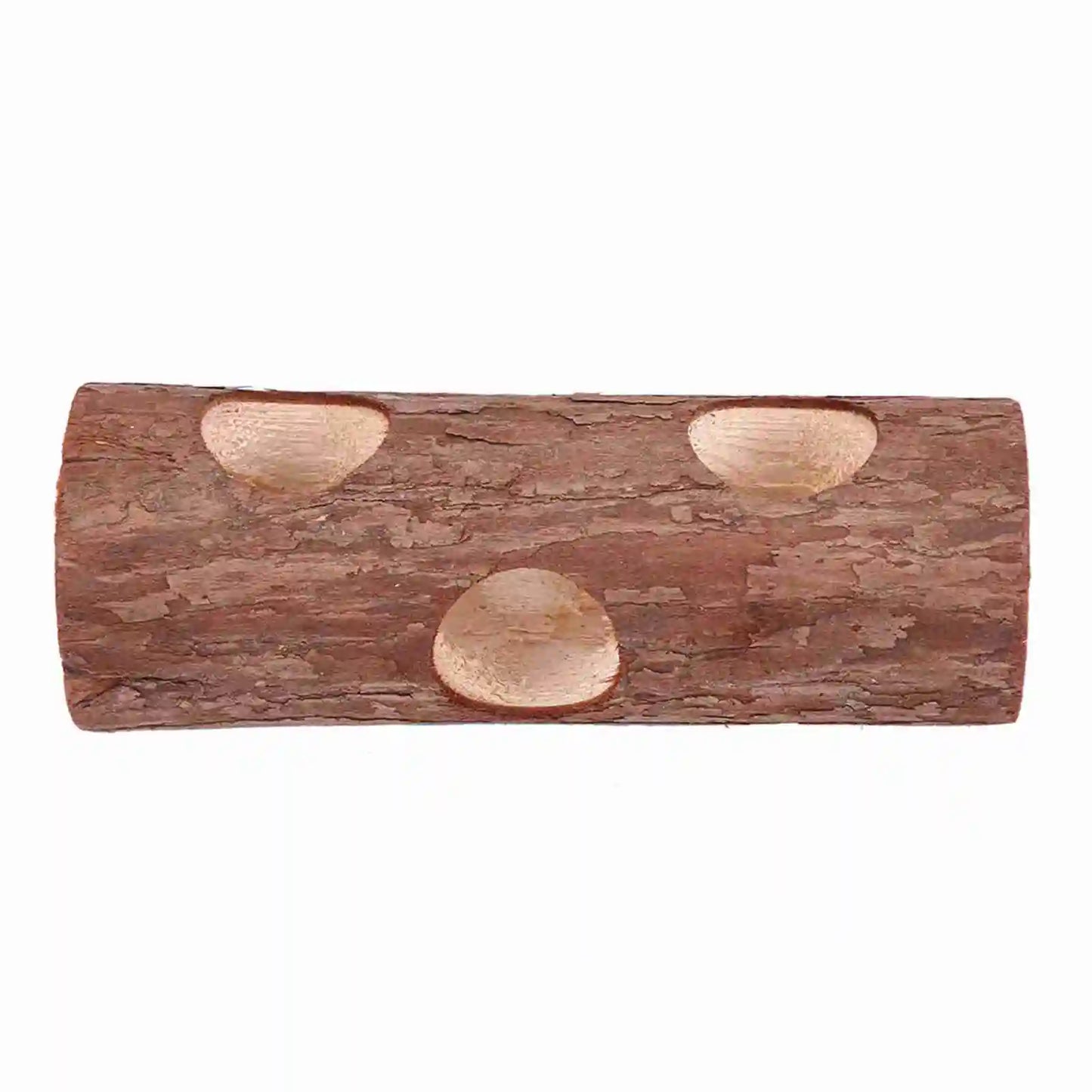 Wooden Hamster Tunnel Versatile Animal Exercise Tube Chew Toy for Rabbit Ferret Hamster Guinea Pig