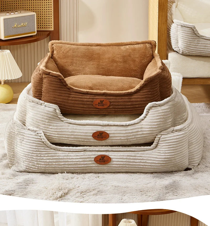 Pet Bed for Dogs and Cats Washable Dog Sofa for Small To Medium Breeds All-Season Mat Cozy Durable Dog Accessories Pet Supplies