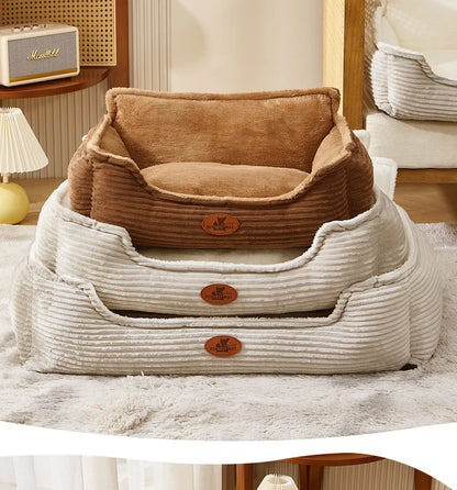 Pet Bed for Dogs and Cats Washable Dog Sofa for Small To Medium Breeds All-Season Mat Cozy Durable Dog Accessories Pet Supplies