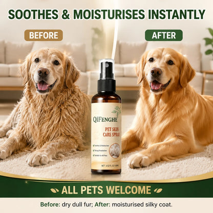 Pet Skin Care Spray Instantly Soothe Skin Moisturize Fur Turn Dry Dull Coat Soft Silky For All Cats And Dogs