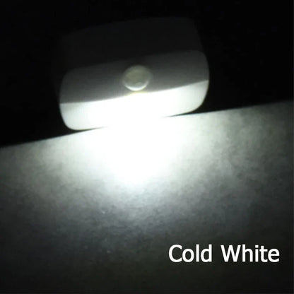Smart Motion Sensor LED Night Light | EU Plug In 220V Wall Lamp for Hallway Kitchen Stair Bedroom