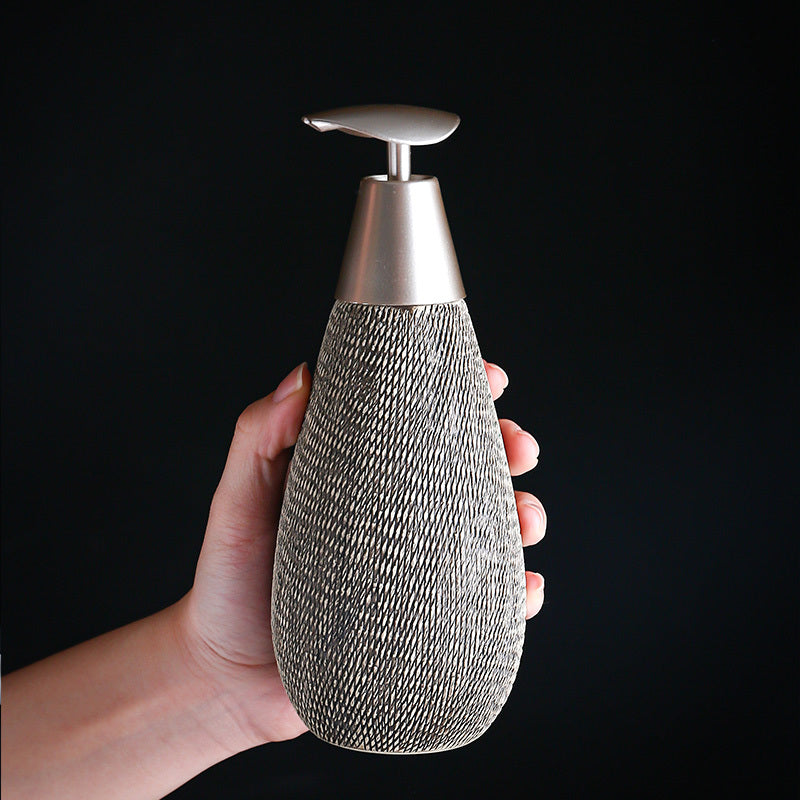Bathroom Ceramic Shower Gel Lotion Bottle