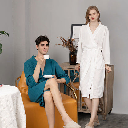 Couple Robes Sleepwear Loungewear Bathrobe