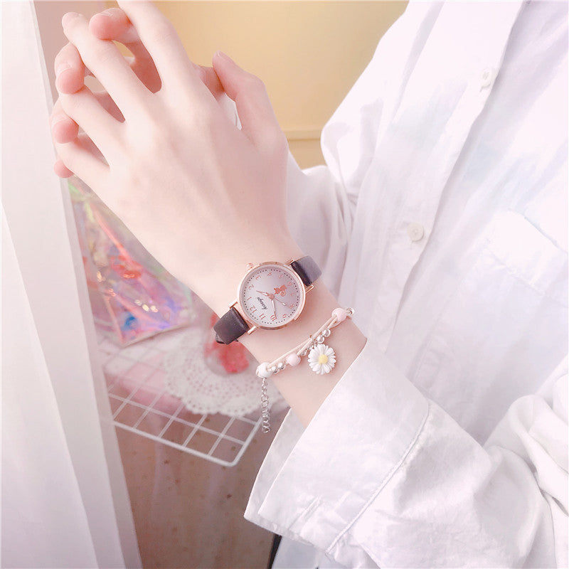 College Style Simple Wild Forest Children's Watch