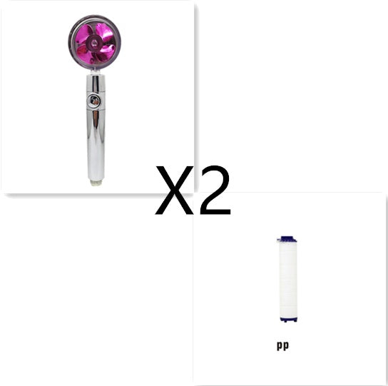 360 Rotating Water Saving Shower Head
