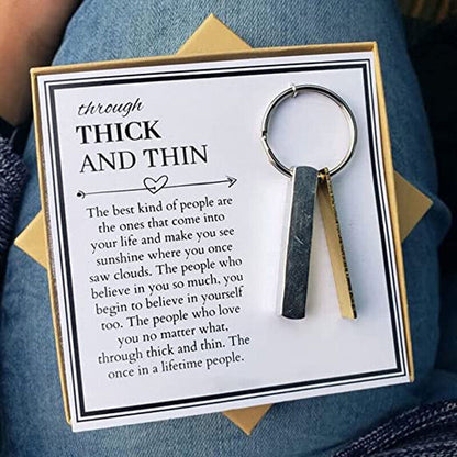 Creative Keychain Friendship Good Friend Gift