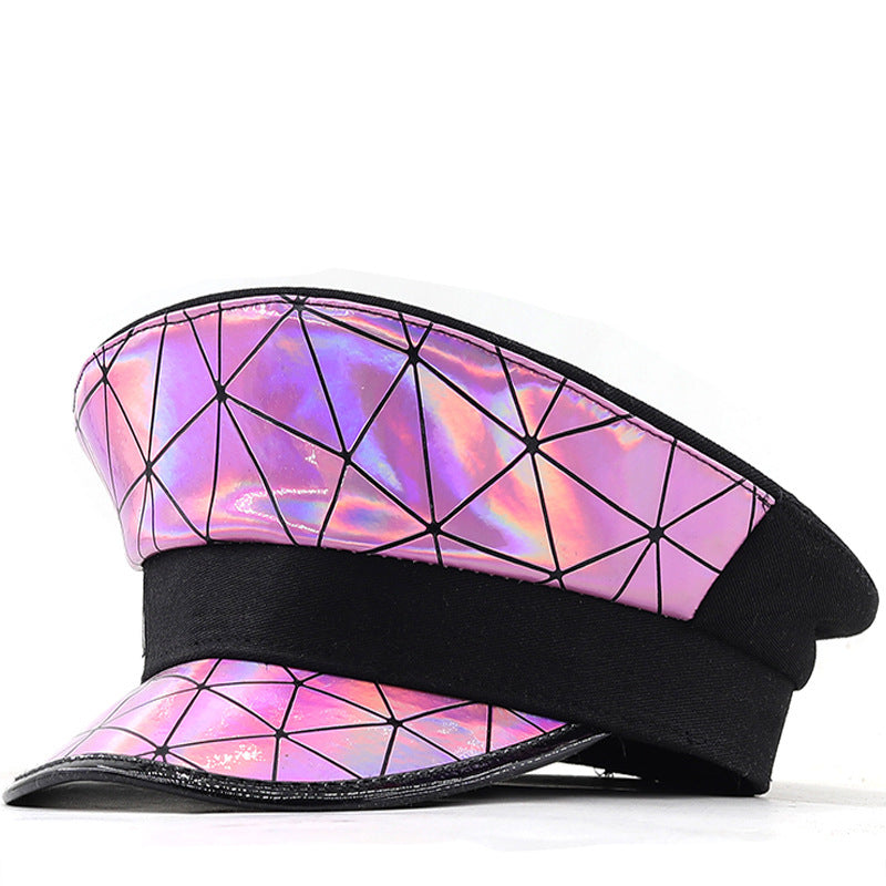Women's Rose Leather Photography Party Wedding Hat