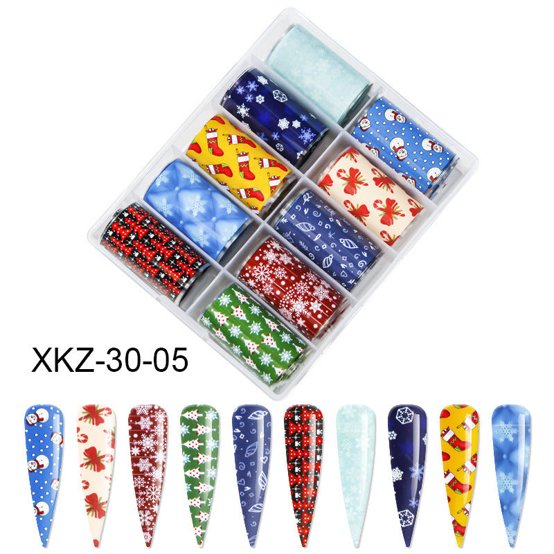 Butterfly Laser Star Nail Transfer Paper