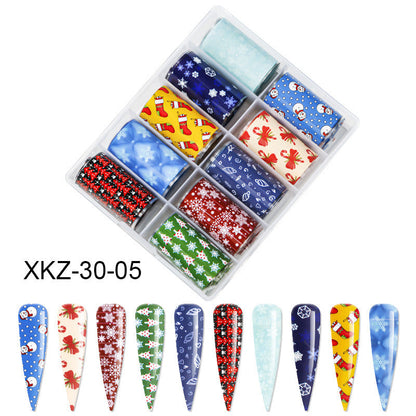 Butterfly Laser Star Nail Transfer Paper