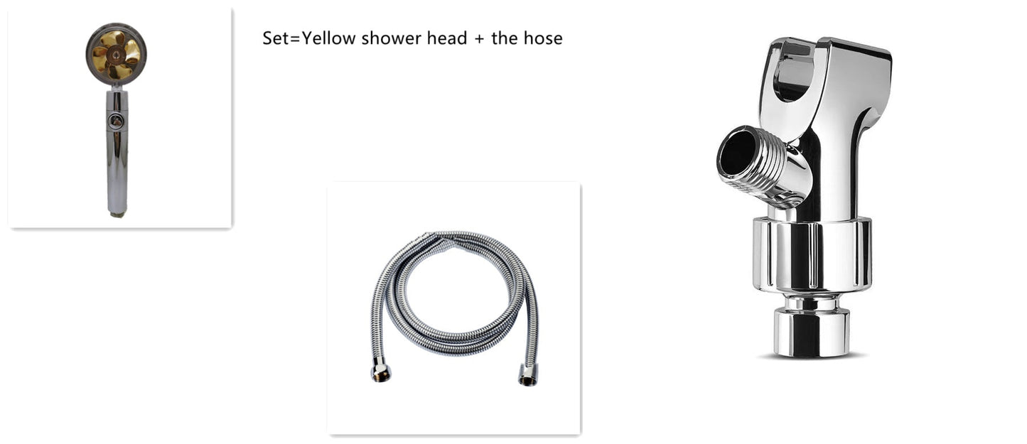 360 Rotating Water Saving Shower Head