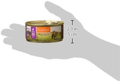 Original Grain Free Real Rabbit Recipe Natural Wet Canned Cat Food by Nature'S Variety, 5.5 Oz. Cans (Case of 12) | Rich & Creamy Pate Texture, High Protein, Real Rabbit, Whole-Food Ingredients, Grain-Free, Hydration Support