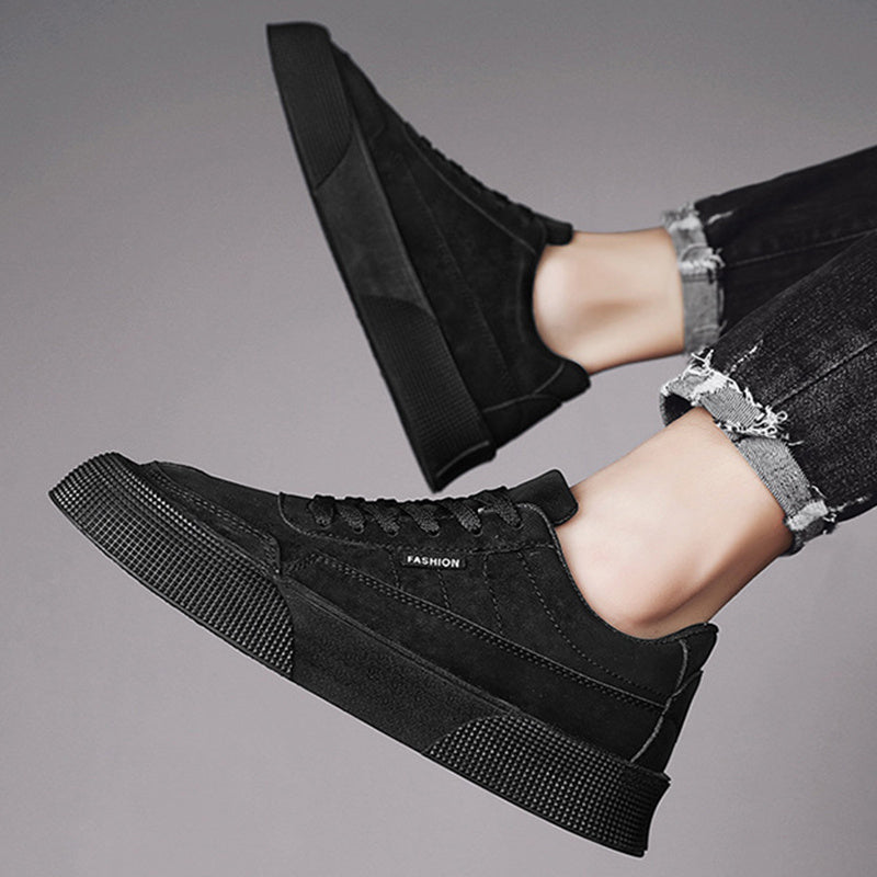 Breathable Lace-up Sneakers for Men