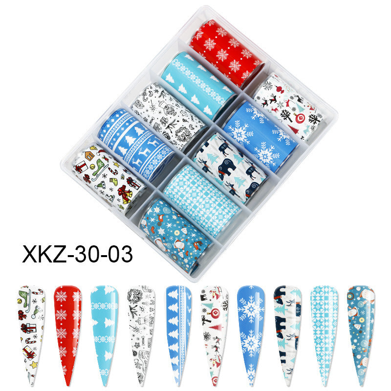 Butterfly Laser Star Nail Transfer Paper
