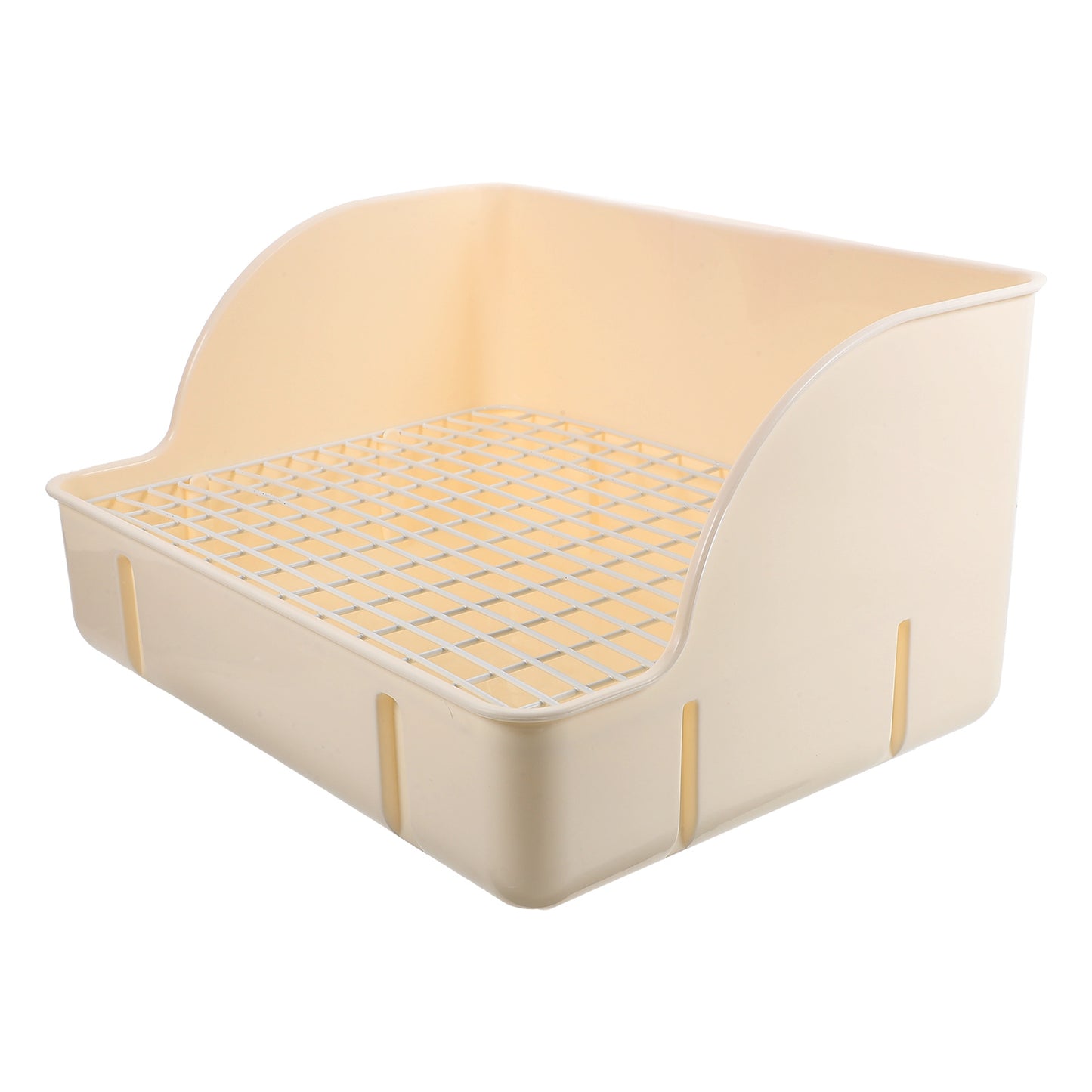 Large Size Rabbit Litter Box Cage Toilet For Bunny Hamster Trainer Potty Pet Bedding Lining Supplies Plastic Guinea Pig Products