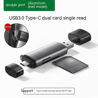 Multi-Function TF to Type-C Memory Card Reader