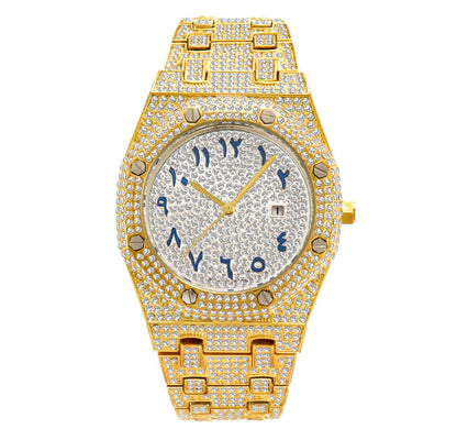 High-end Waterproof Calendar Men's Watch
