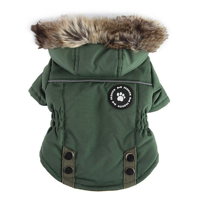Pet Supplies Chest Back Zipper