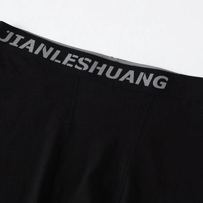 Men's Plus Size Sports Shorts | Black and White Elastic Waist Activewear
