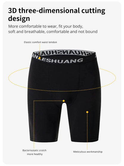 Men's Plus Size Sports Shorts | Black and White Elastic Waist Activewear