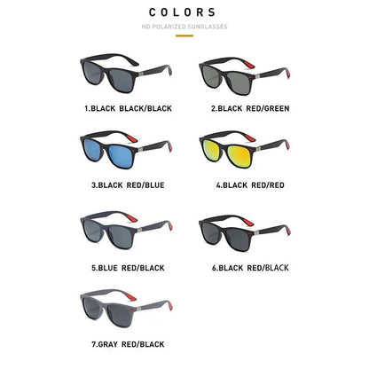 Men's Polarized Sport Sunglasses | UV400 Protection Goggles for Driving and Night Vision