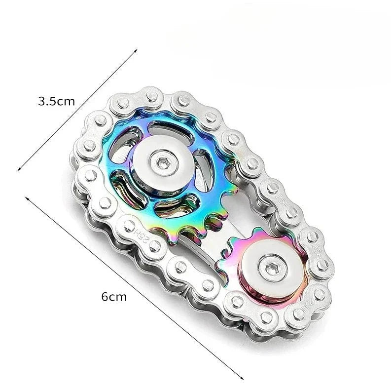 Metal Fidget Spinner | CNC Machined Stainless Steel Desk Toy