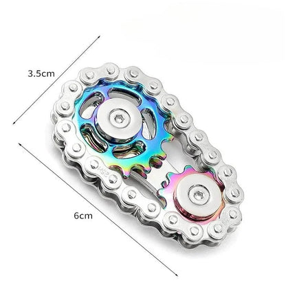 Metal Fidget Spinner | CNC Machined Stainless Steel Desk Toy