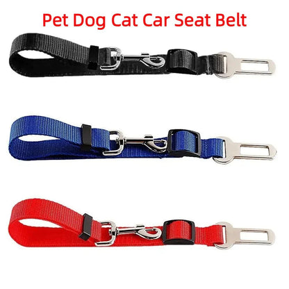 Adjustable Pet Car Seat Belt Harness | Dog and Cat Safety Strap