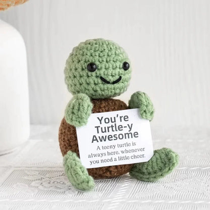 Mini Handmade Potato Hug Doll | Positive Energy Plush with Card