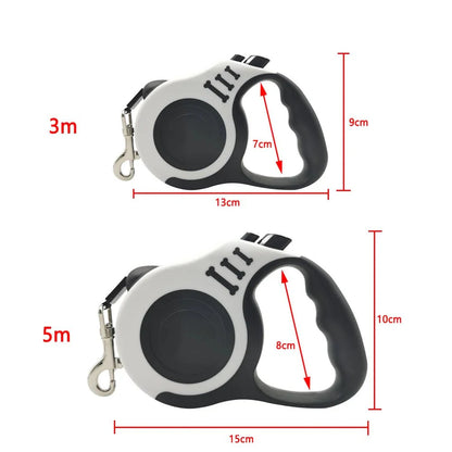 Retractable Dog Leash | Strong Nylon Lead for Small and Medium Dogs and Cats