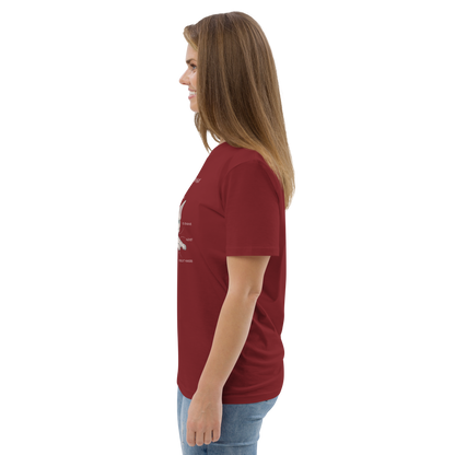 "ANATOMY OF A SPHYNX" UNISEX ORGANIC TEE